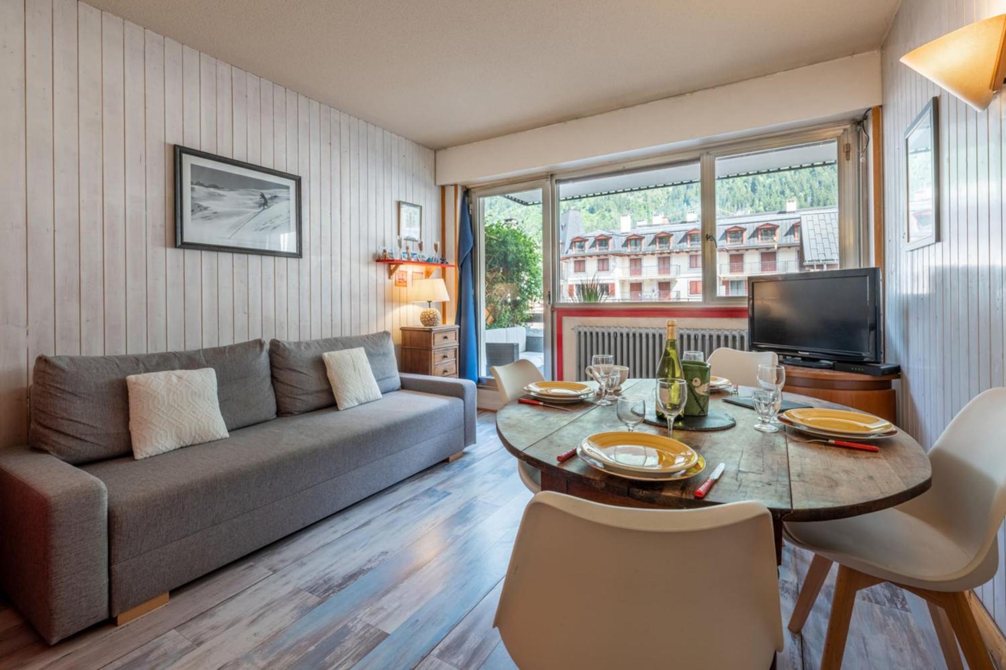 In The Center Of With Views Of Mont Blanc *